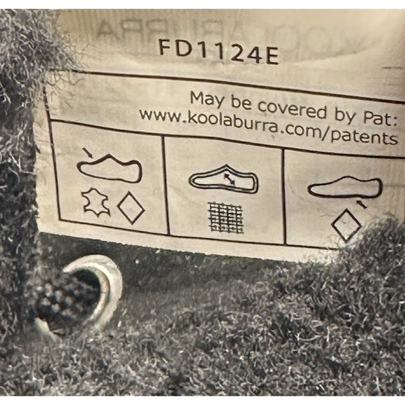 Koolaburra by UGG Deza Lace-Up Utility Boots Womens Sz. 9 Black Suede New $120 A - Picture 13 of 15